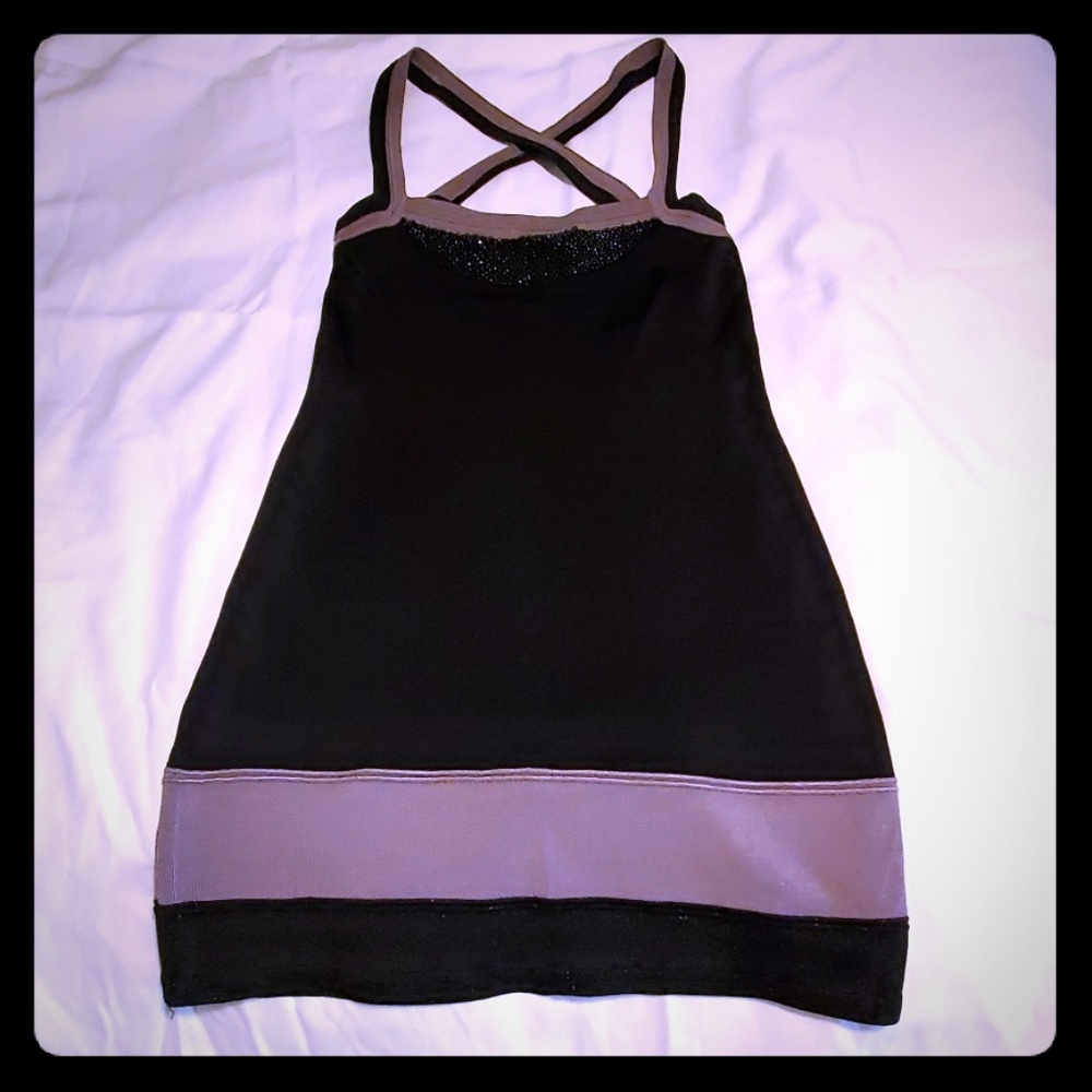 Black mini dress